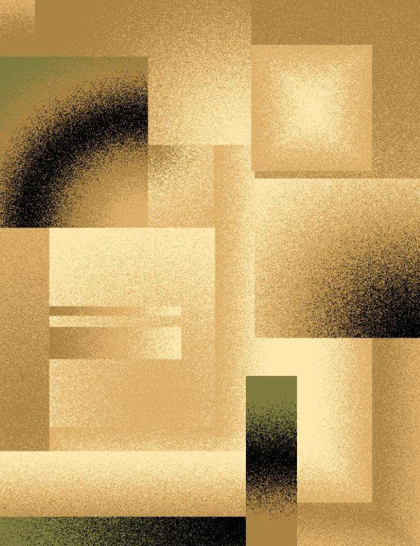 Tobis Geometric Indoor Rug, 4' x 5'3"