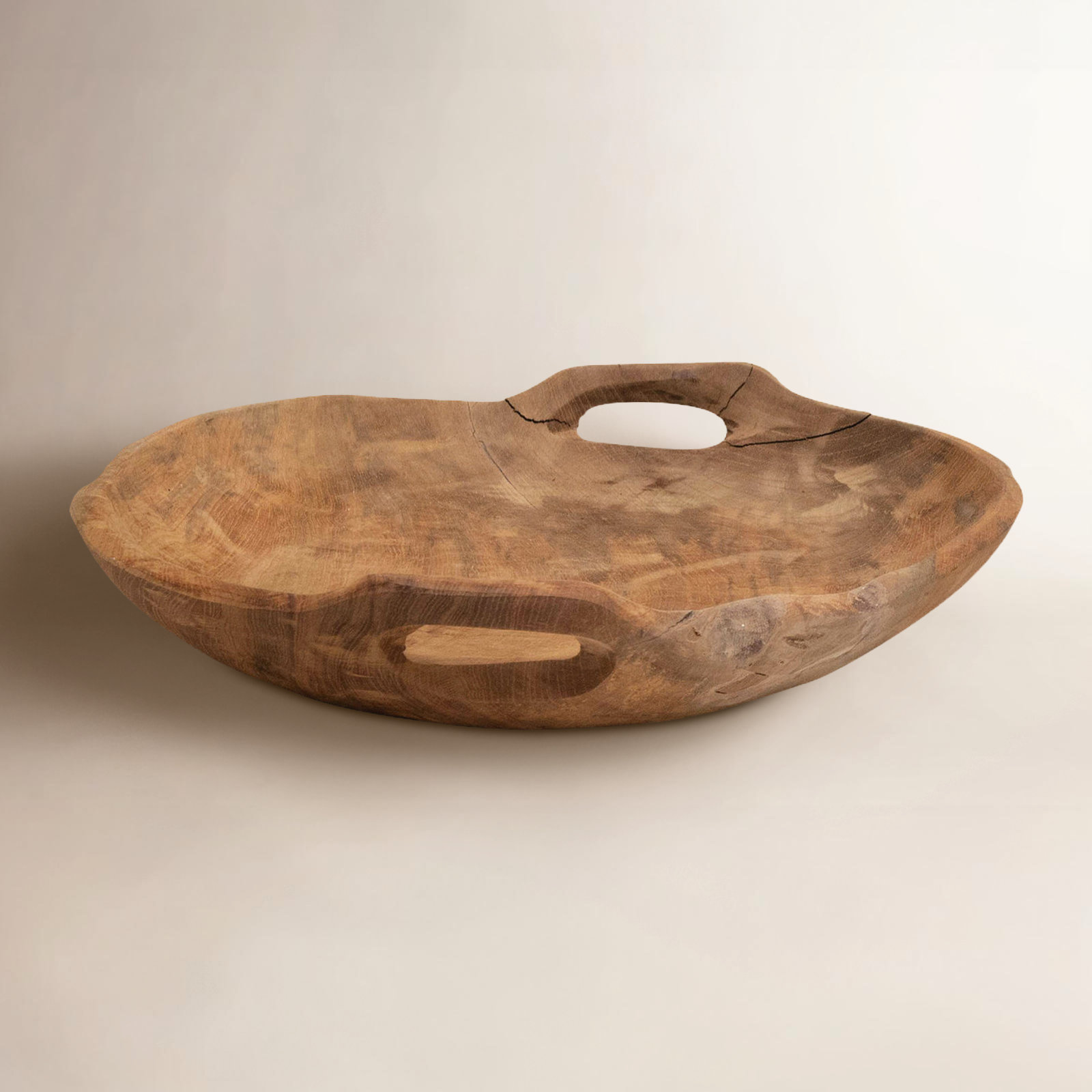 Heathcliff Teak Serving Bowl
