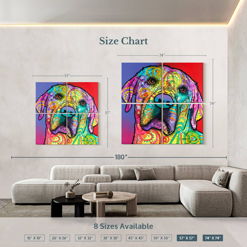 Brampt Starry Lab, 57" H x 57" W