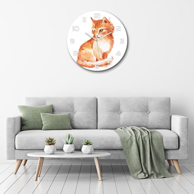 Jorjey Glass Wall Clock