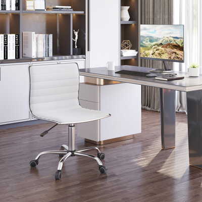 Bedford Armless Desk Task Chair Mid-back Computer Office Chair