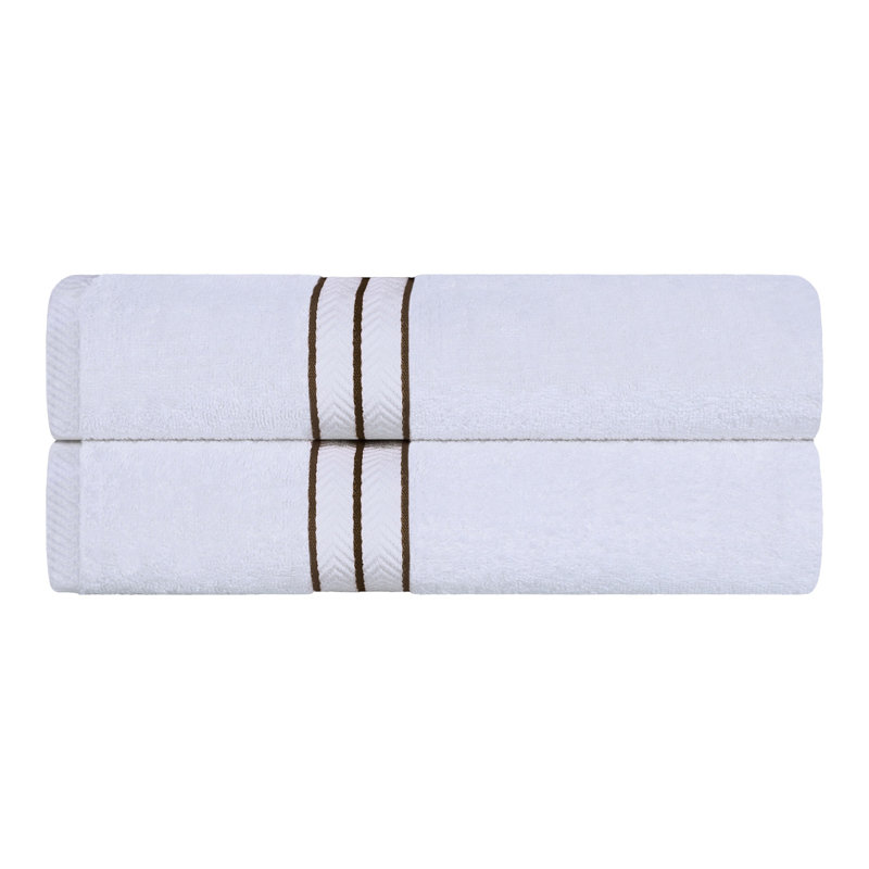 Hotel Turkish Cotton Bath Towel Set, Ultra-Plush & Luxury Weight, Latte