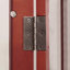 Vitrine, verre, tablettes réglables, porte vitrée 2 portes, porte vitrée avec portes trempées, armoire vitrée avec panneau arrière en miroir et éclairage