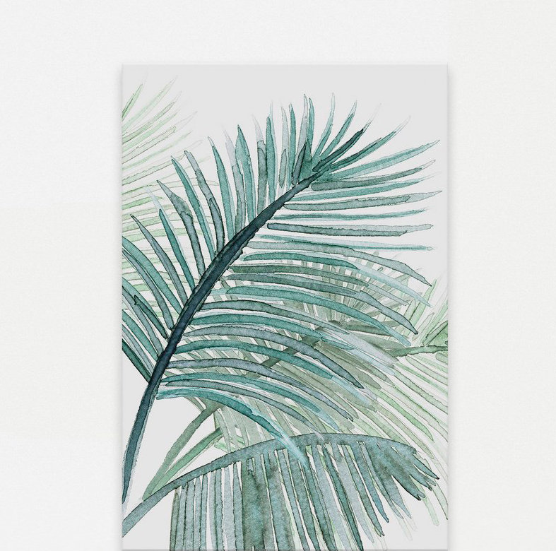 1 Piece Wrapped Canvas Wall Art, 38cm H x 25cm W