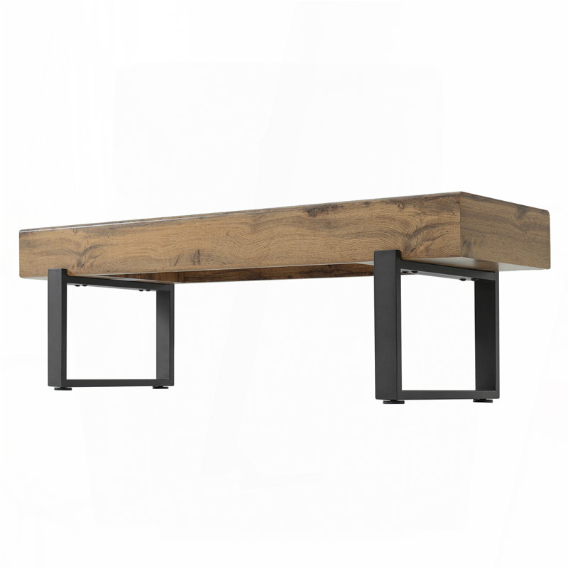 Banc de salle à manger 59 po, Bois naturel délavé