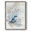 «Blossoms and Bluebird I», reproduction encadrée - bois massif-1226802399