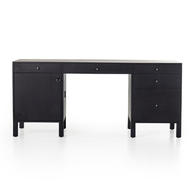 Bureau de direction en bois massif Kenzie