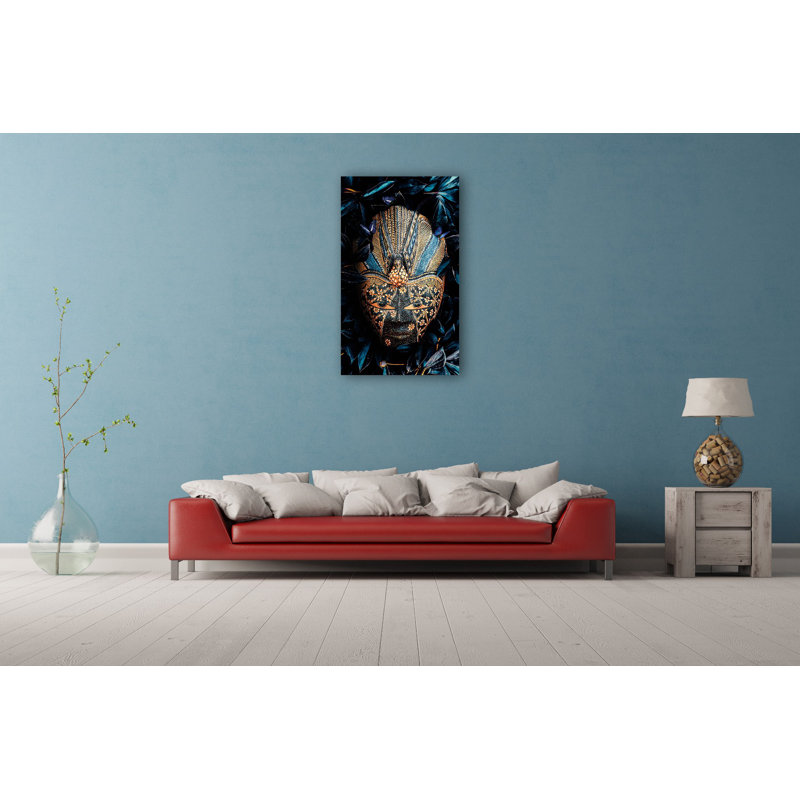 Tribal - No Frame Print on Metal, 118cm H x 70cm W x 10cm D