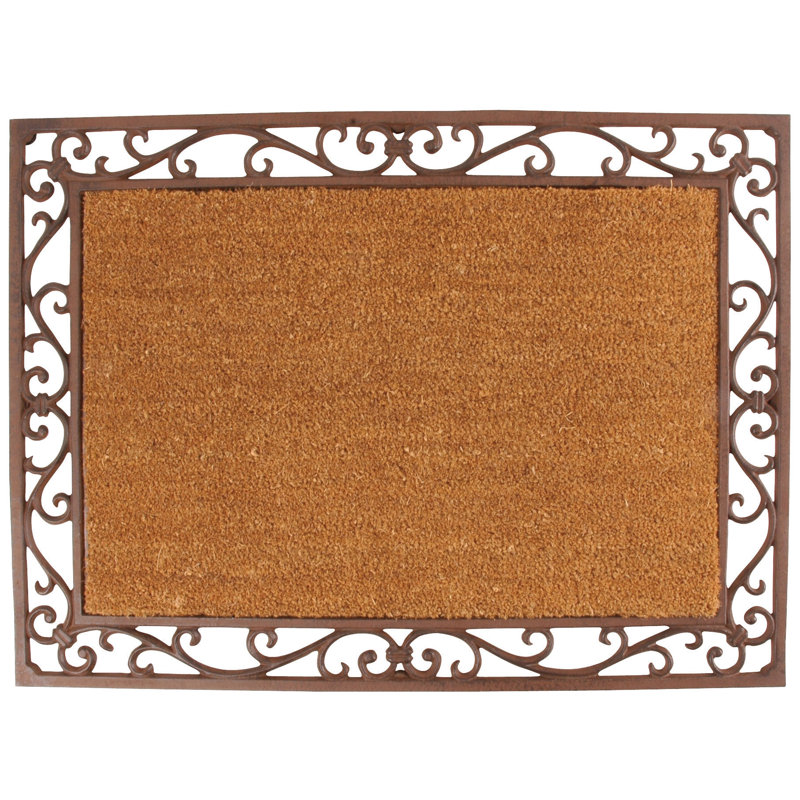 Cast Iron Doormat Frame & Coir