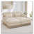 Beige + 2 sièges + 2 repose-pieds est en rupture de stock