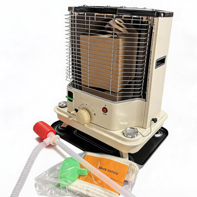9000 BTU Portable Non‑Electric Kerosene Space Heater, 360‑Degree Surround Heat, for Power Outages, Garages, Tents, Ice‑Fishing & Winter Emergency Use