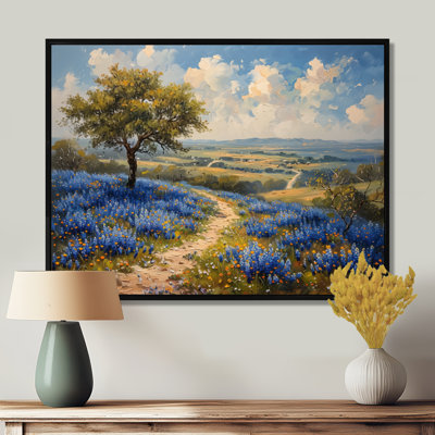 Chasteen - Blue Bonnets, art mural