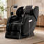 Fauteuil de massage inclinable noir de 28,41 po de largeur, système de chauffage lombaire et des jambes intégré à pression d'air zéro gravité-1917160270