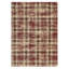 Tapis moderne lavable à la machine Gingham-297023881