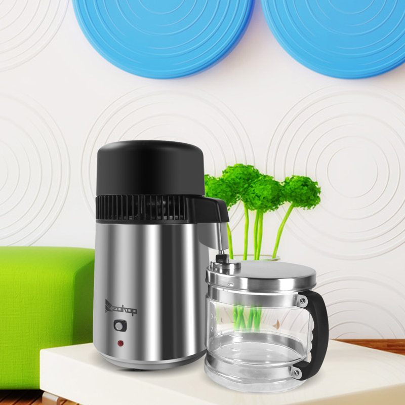 750W Stainless Steel Countertop Home Water Distiller Machine