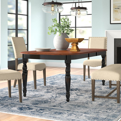 Alyssha 6 - Person Four Leg Dining Set