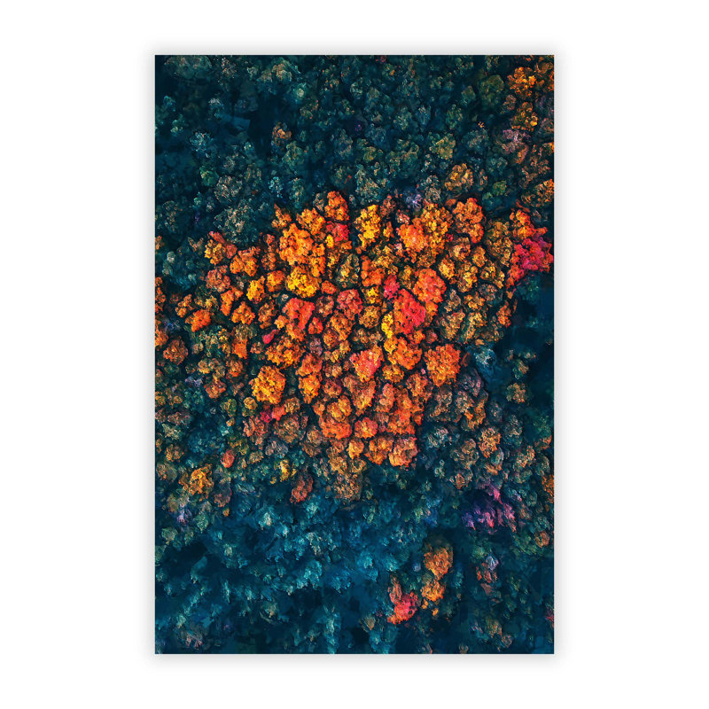 Cluster of Orange Trees - Frameless Print, 84.1 cm H x 59.4 cm W