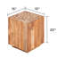 Table basse et table de bout Fessler Naturel