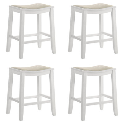 Ensemble de 4 tabourets de bar Iyani Coastal