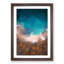 Reef Beach in Australia in Abstract - Picture Frame Graphic Art Print-55778202-55778199