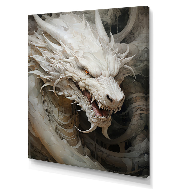 Dragon S Enchanted Realm I - Dragons, art mural, Toile tendue, H 40 po x l 30 po x P 1,5 po