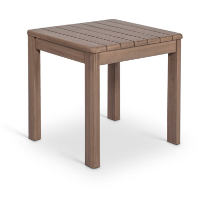 Table de bout d'extérieur en bois d'acacia Newport Glenmore