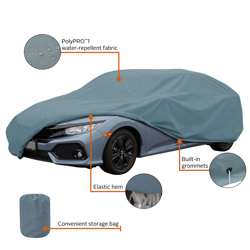 Overdrive Elastic Mildew Resistant Automobile Cover By Classic Accessories