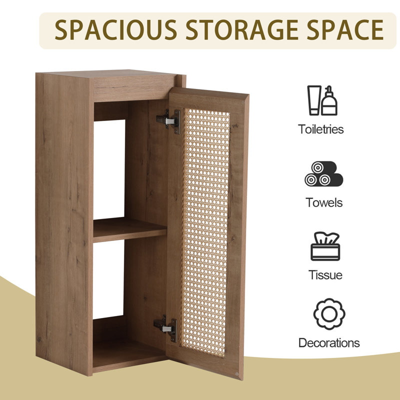 Olita Wall-Mounted Floating Bathroom Storage Cabinet