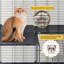 Parc pour petits animaux avec hamac Diy