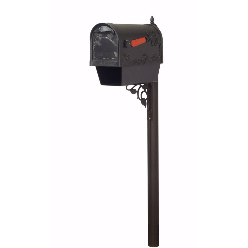 Hummingbird Mailbox with Post Included