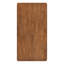 Table de salle à manger rectangulaire en bois noyer 63 pouces