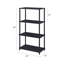 Bibliothèque en métal Ankara H 44 "x l 24"-1351831965