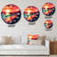 Horloge murale Sunset On The Beach-93383219