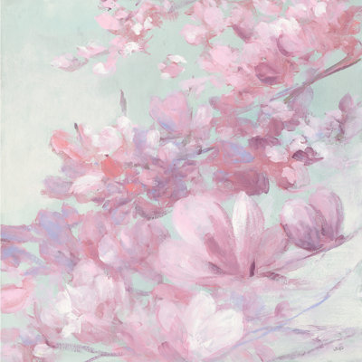 Spring Magnolia II by Julia Purinton - Wrapped Canvas Painting