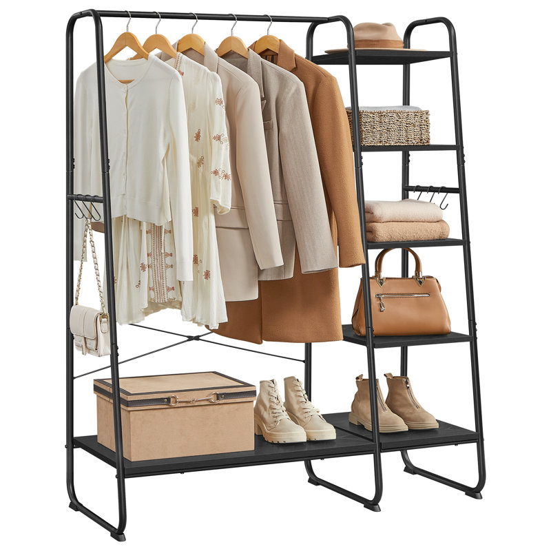 Ashaud 120cm Clothing Rack, Black