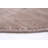 One-of-a-Kind 6' X 6' New Age Round Wool Area Rug in Taupe