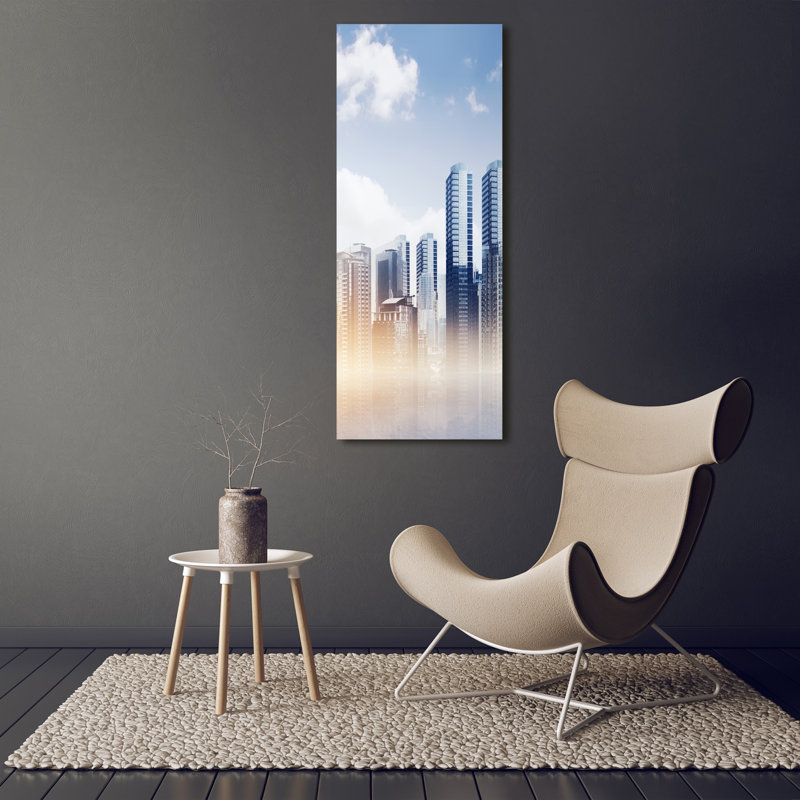 Skyscrapers - Wrapped Canvas Print