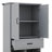 Bathroom Laundry Cabinet With Two Laundry Baskets, 65.8" Tall Bathroom Storage Cabinet With Doors And Drawer, Adjustable Shelf-205144857