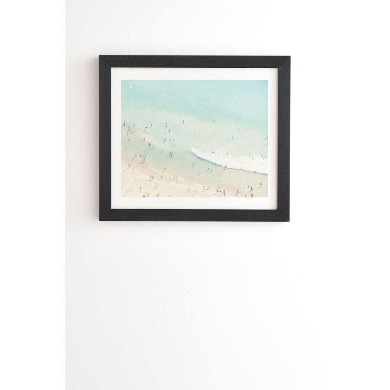 « beach summer love ll », impression, H 8 po x l 10 po x P 2 po, Papier, Blanc
