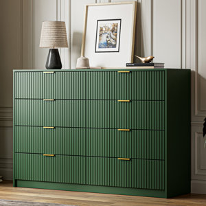 (Incomplete) 8-Drawer Double Dresser, 55\" W