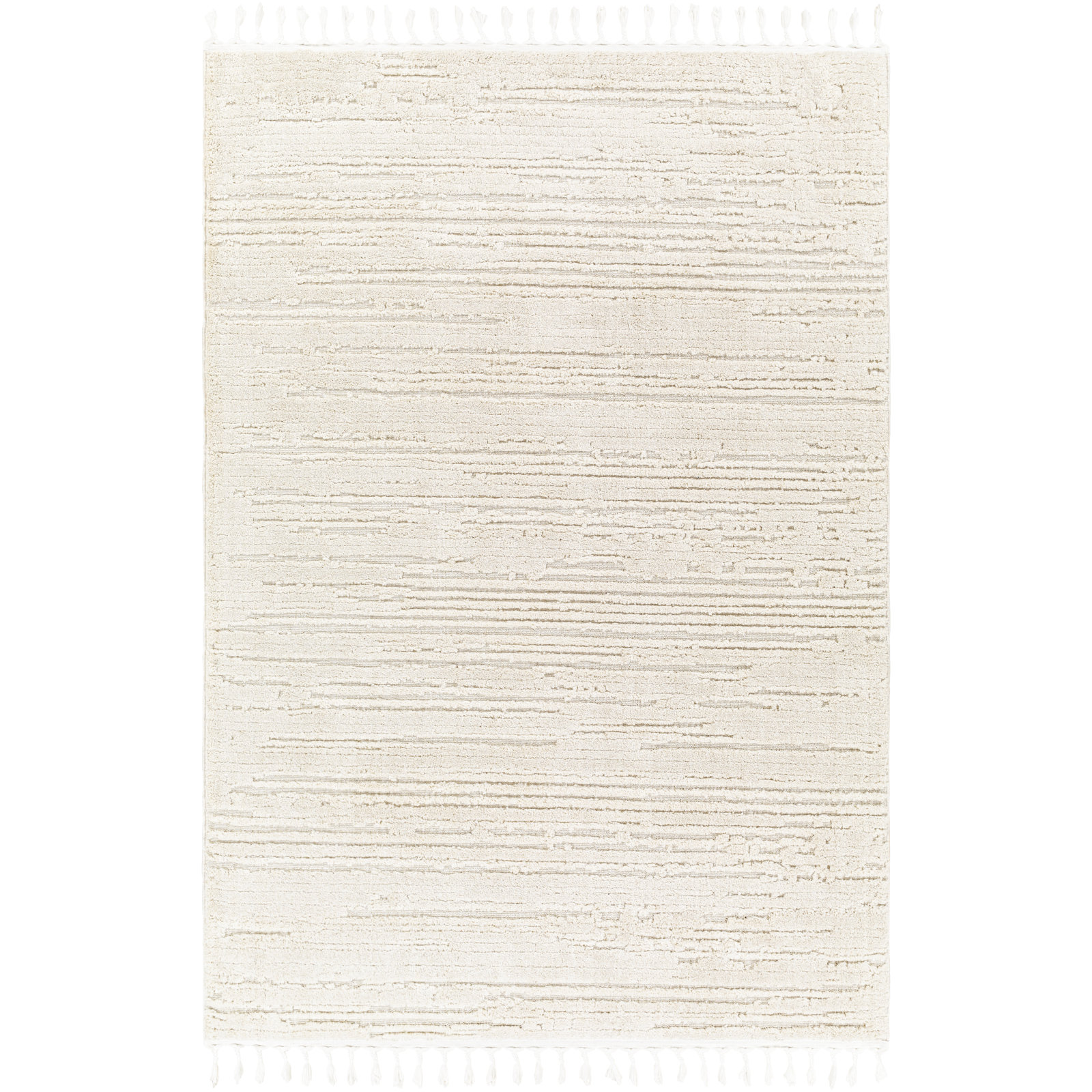 Highpoint Ivory Rug, Rectangle 6'7" x 9'