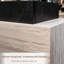 Comptoir de réception Natural Travertine Texture, réception contemporaine de luxe pour usage commercial-231780955