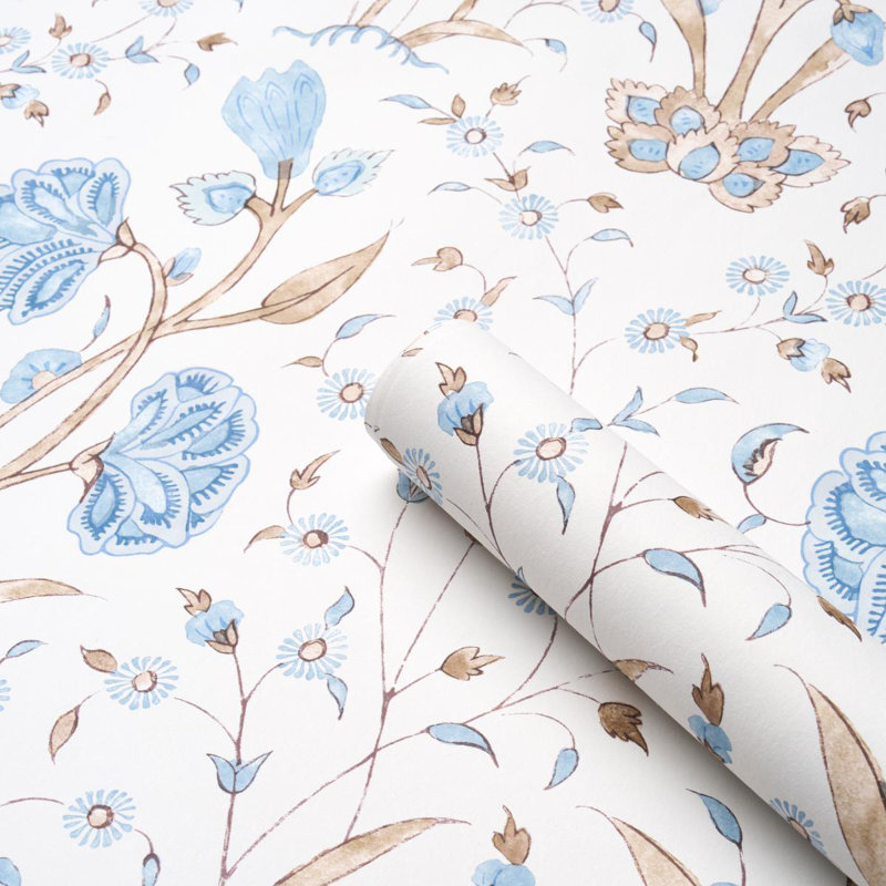 Khilana Floral Wallpaper, Sky