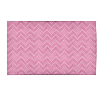 Chenille Chevron Indoor Rug