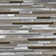 Random Sized Glass Linear Mosaic Wall Tile