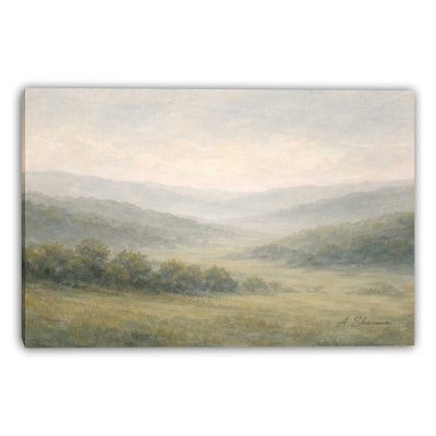 Art mural sur toile Silver Meadow