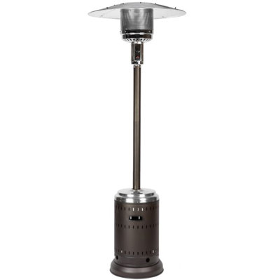 46000 Stainless Steel Propane Standing Patio Heater