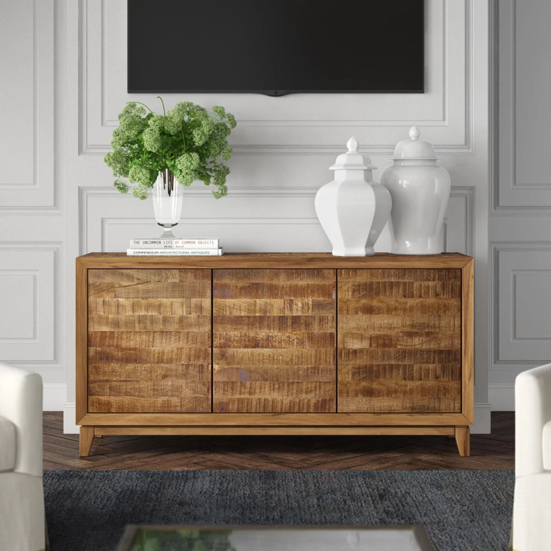 Mango Finish 64" Entertainment Console