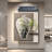 New Chinese-Style Sandstone Hydroponic Green Plant Display With Illuminated Murals-1023140171