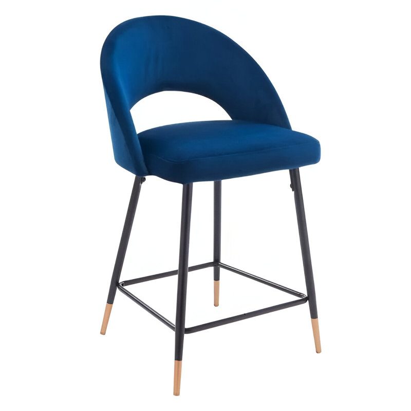 Tabouret de bar Akira, Bleu
